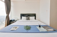 Stylish Studio at Tree Park City Cikokol Apartment By Travelio