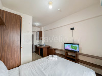 Apartemen Amega Crown Residence - Warm and Tidy Studio Apartment Amega Crown Residence By Travelio