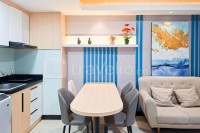 Scenic and Comfortable 2BR Apartment M-Town Residence By Travelio