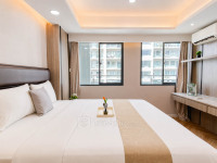Apartemen Daan Mogot City - Serene Wooden Touch 1BR at Apartemen Daan Mogot City By Travelio