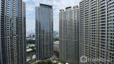 Apartemen Taman Anggrek Residence - Minimalist High Floor 1BR Apartment at Taman Anggrek Residence By Travelio