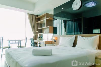 Fully Furnished with Comfortable Design Studio Apartment U Residence By Travelio
