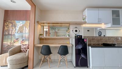 Apartemen Grand Sungkono Lagoon - Comfortable Living and Best Location 1BR at Grand Sungkono Lagoon Apartment By Travelio