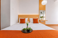 Simple and Comfy Studio at Grand Icon Caman Apartment By Travelio
