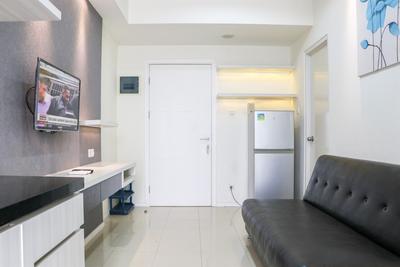 Simply 2BR Apartment at Parahyangan Residence By Travelio