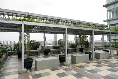 Apartemen Cosmo Terrace (Jakarta Residence) - Cozy and Minimalist 1BR Cosmo Terrace Thamrin Apartment By Travelio