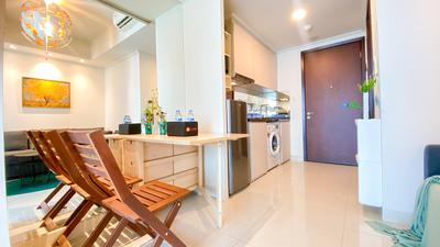 Apartemen Green Sedayu - Spacious and Modern 1BR at Green Sedayu Apartment By Travelio