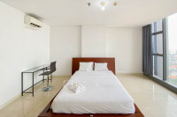 Cozy and Simply Look 1BR L'Avenue Pancoran Apartment By Travelio